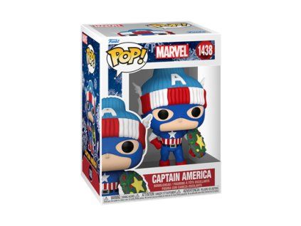 Funko POP! Marvel: Holiday S4 - Captain America